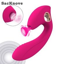 2021 New 10 Frequency USB Wearing Sex Toy Sucker Breast Massager Teaser G Spot Clitoris Vibrator Sucking For Female